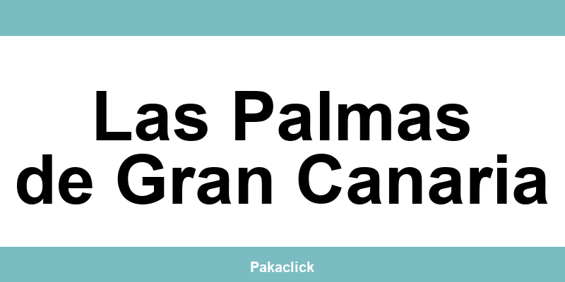 Teléfono de Correos Express Las Palmas de Gran Canaria