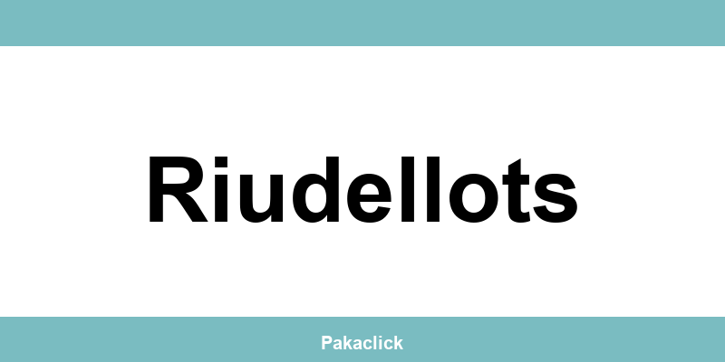 Teléfono de Correos Express Riudellots