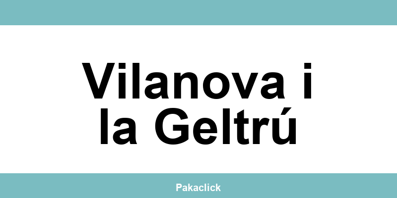 Teléfono de Correos Express Vilanova i la Geltrú